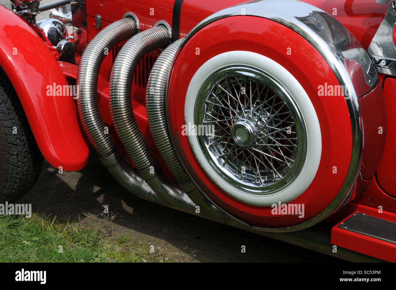 Roue de secours Banque D'Images