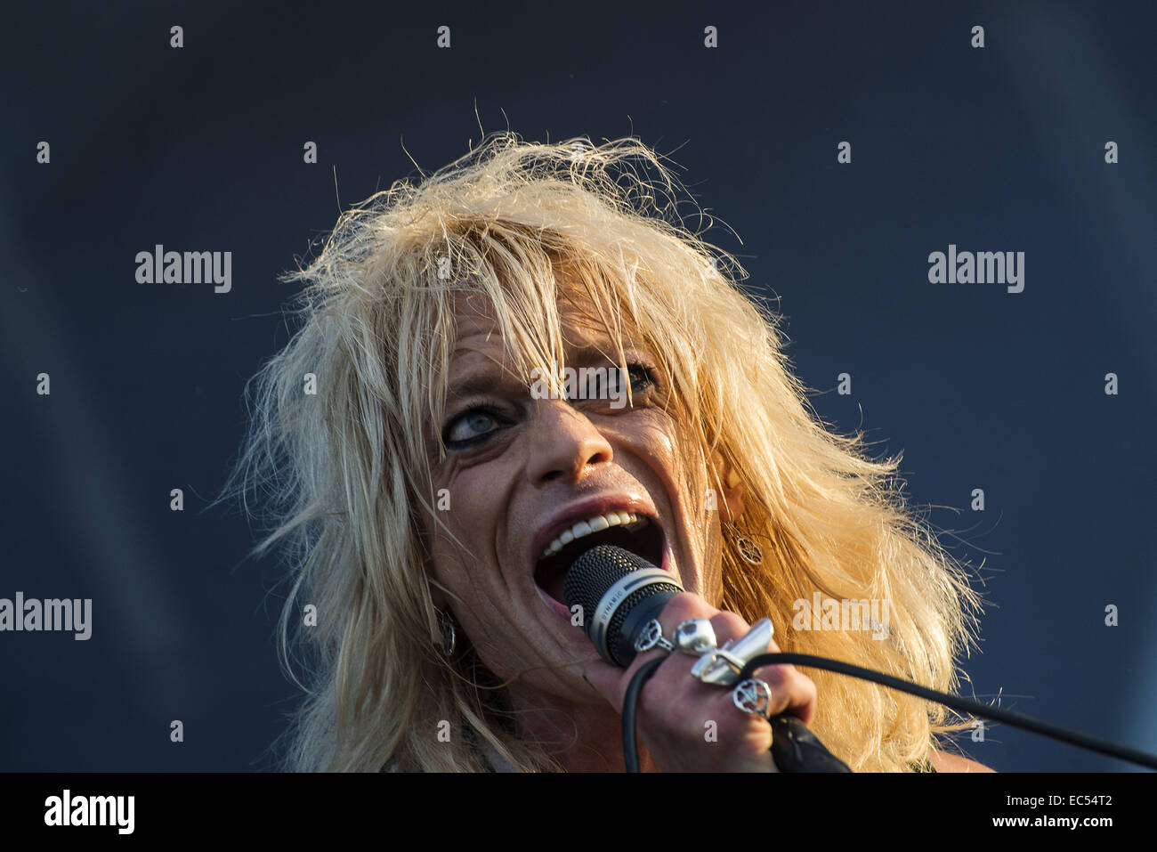 Michael Monroe à Ruisrock 2014 Banque D'Images