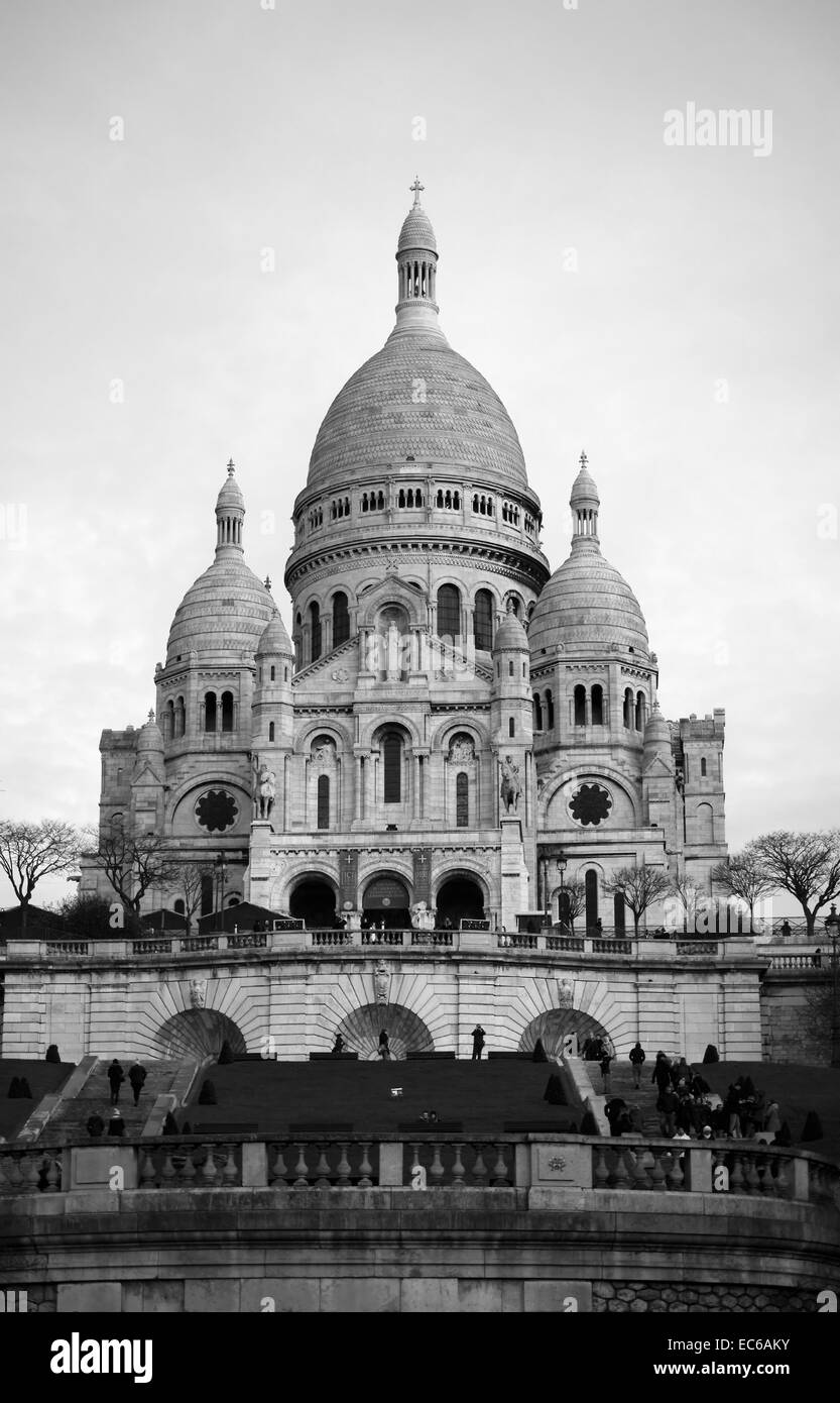 La basilique du Sacré-Cœur Banque D'Images