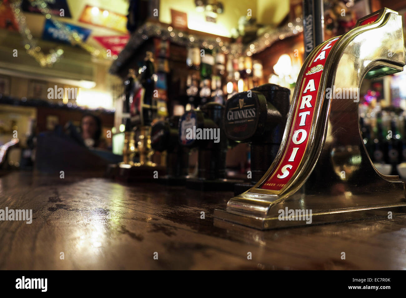 Le bar de l'Nell de vieux Drury pub à Covent Garden, Londres. Banque D'Images