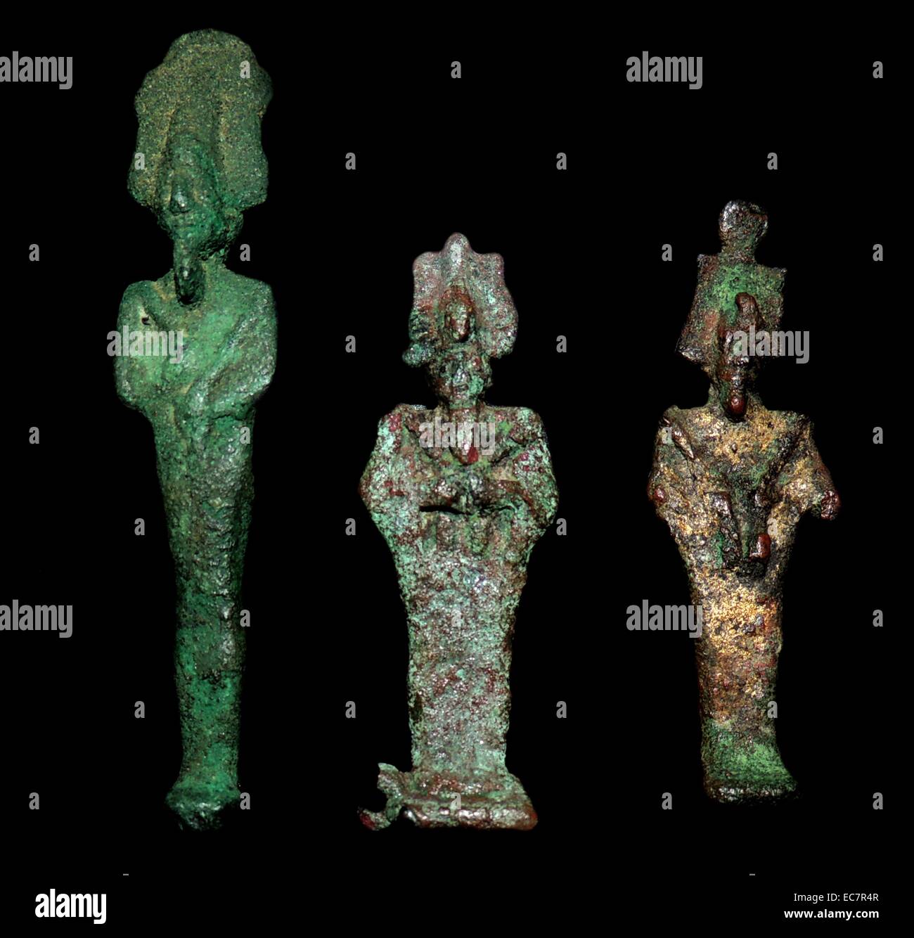 La figure de l'Egypte ancienne d'un dieu (OSIRIS) Banque D'Images