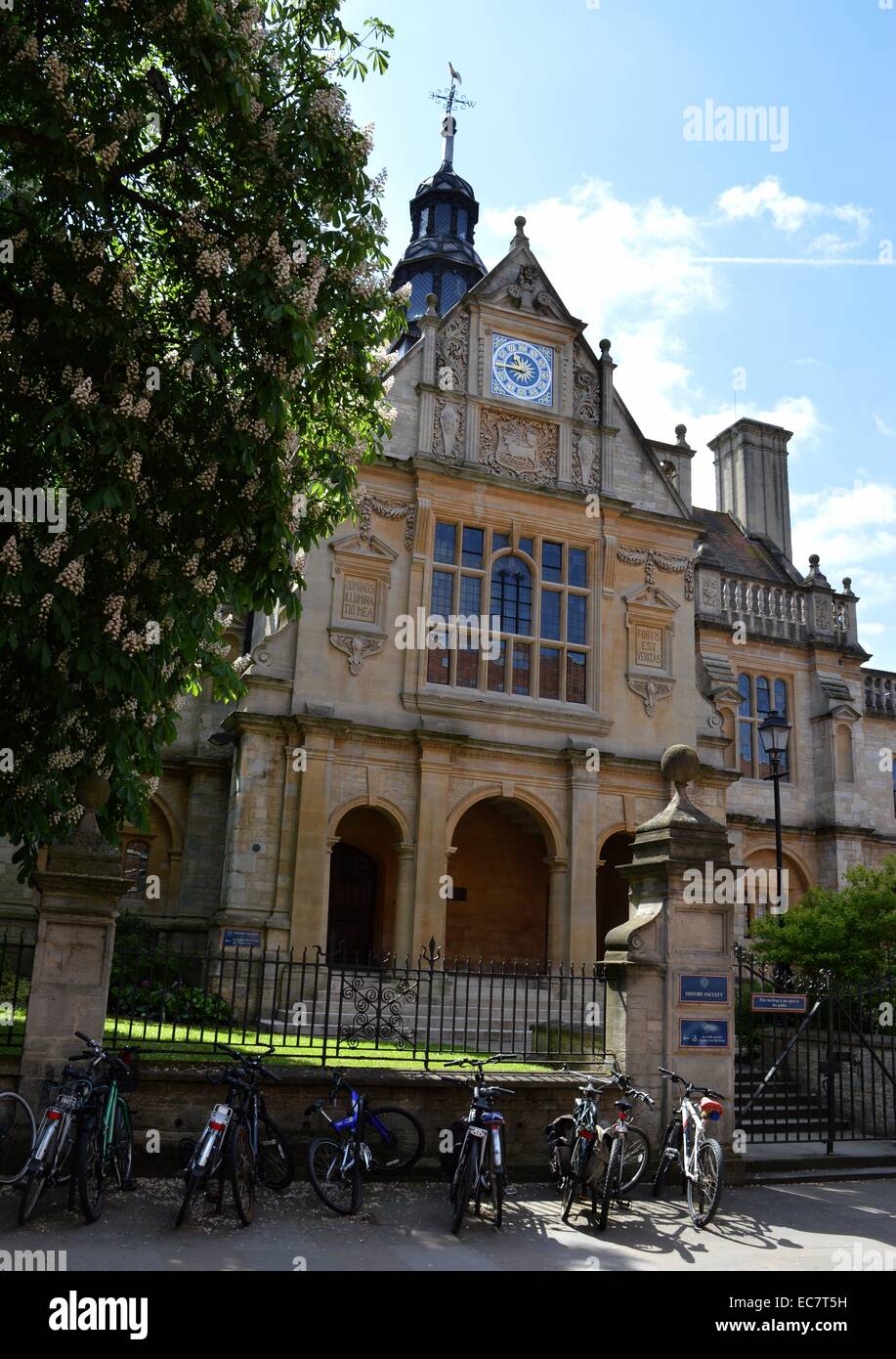 Faculté d'histoire à l'université d'Oxford, Oxford, Angleterre Banque D'Images