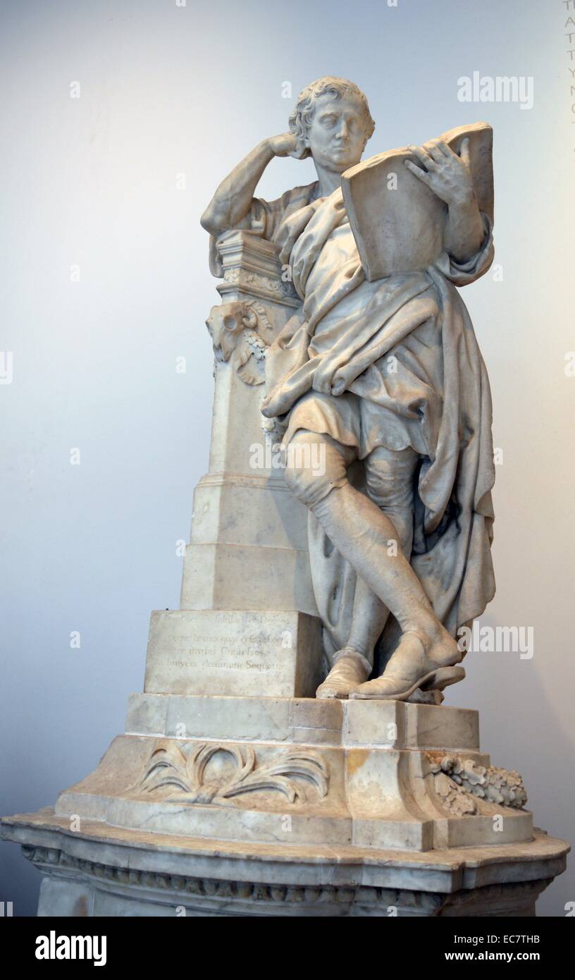 Statue de Sir George Cooke (1768-1837), était un général de division pendant la bataille de Waterloo, commandant la 1e Division, sous le commandement général du prince d'Orange. Sculptée par Sir Henry Cheere, 1 baronnet (1703 - 1781) était un célèbre sculpteur anglais et monumental mason du dix-huitième siècle. En date du 18e siècle Banque D'Images