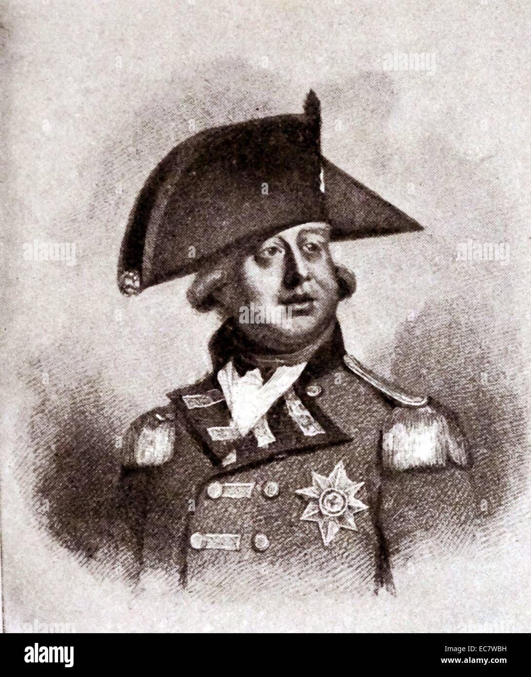 Le roi George III de Grande-bretagne 1800 Banque D'Images