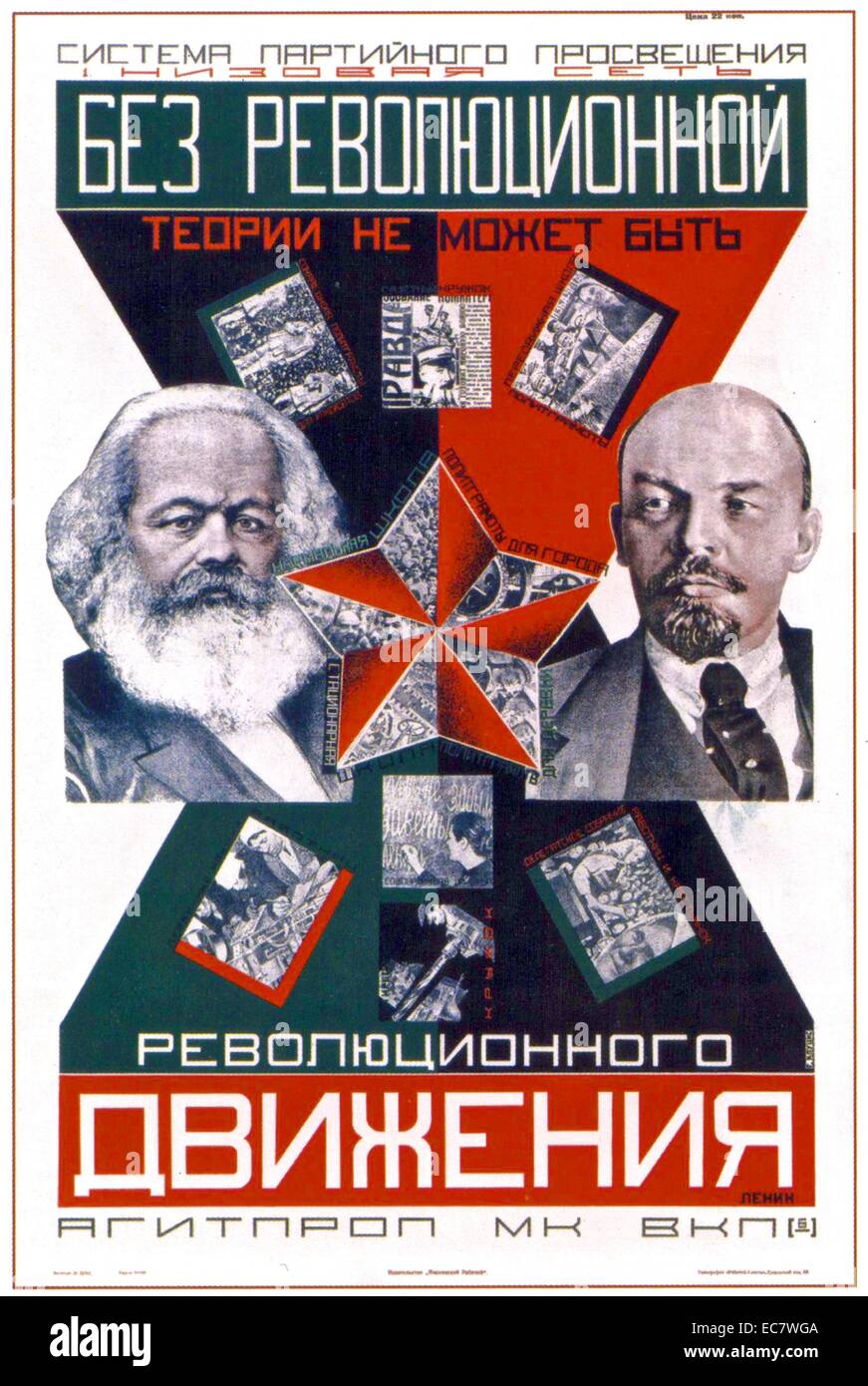 Les dix niveaux du communiste soviétique, du biberon au chef de l'État