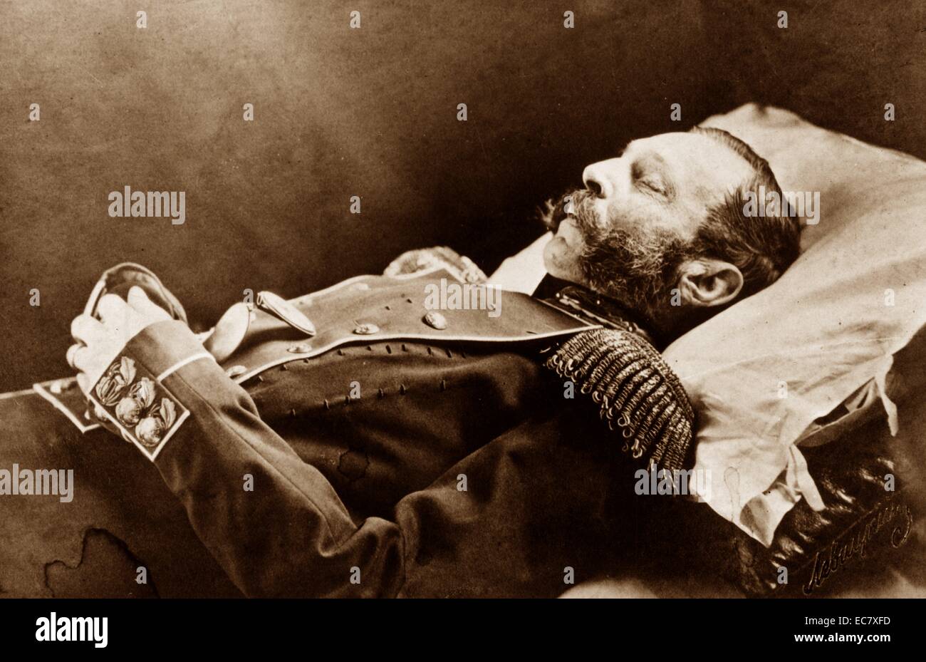 Alexandre II (1818 - 1881), Tsar ou Empereur de Russie à partir du 2 mars 1855 jusqu'à son assassinat en 1881 Banque D'Images