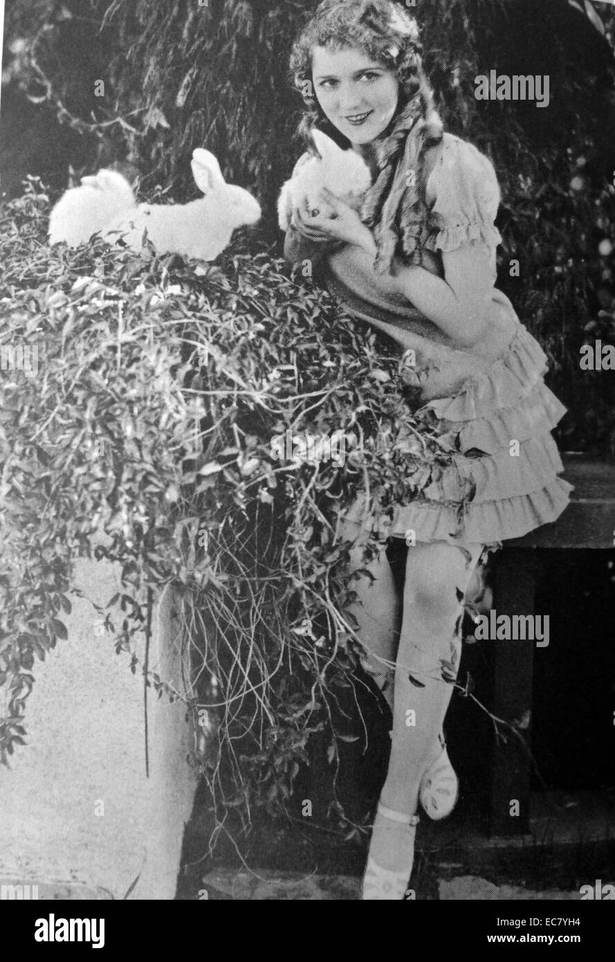 Mary Pickford, actrice de cinéma canado-américain, (1892-1979), co-fondateur de le studio de cinéma, la United Artists. Banque D'Images