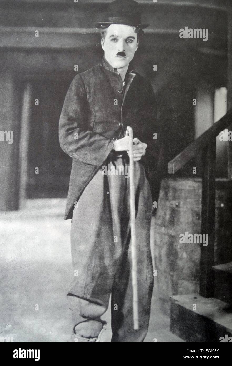 La ruée vers l'or, 1925. The Haunted, hantise face de la Lone prospecteur (Charlie Chaplin). Banque D'Images