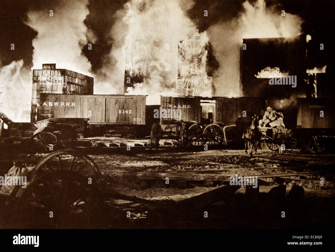 Vivien Leigh en Scarlett O'Hara dans. Autant en emporte le vent 1939 Banque D'Images