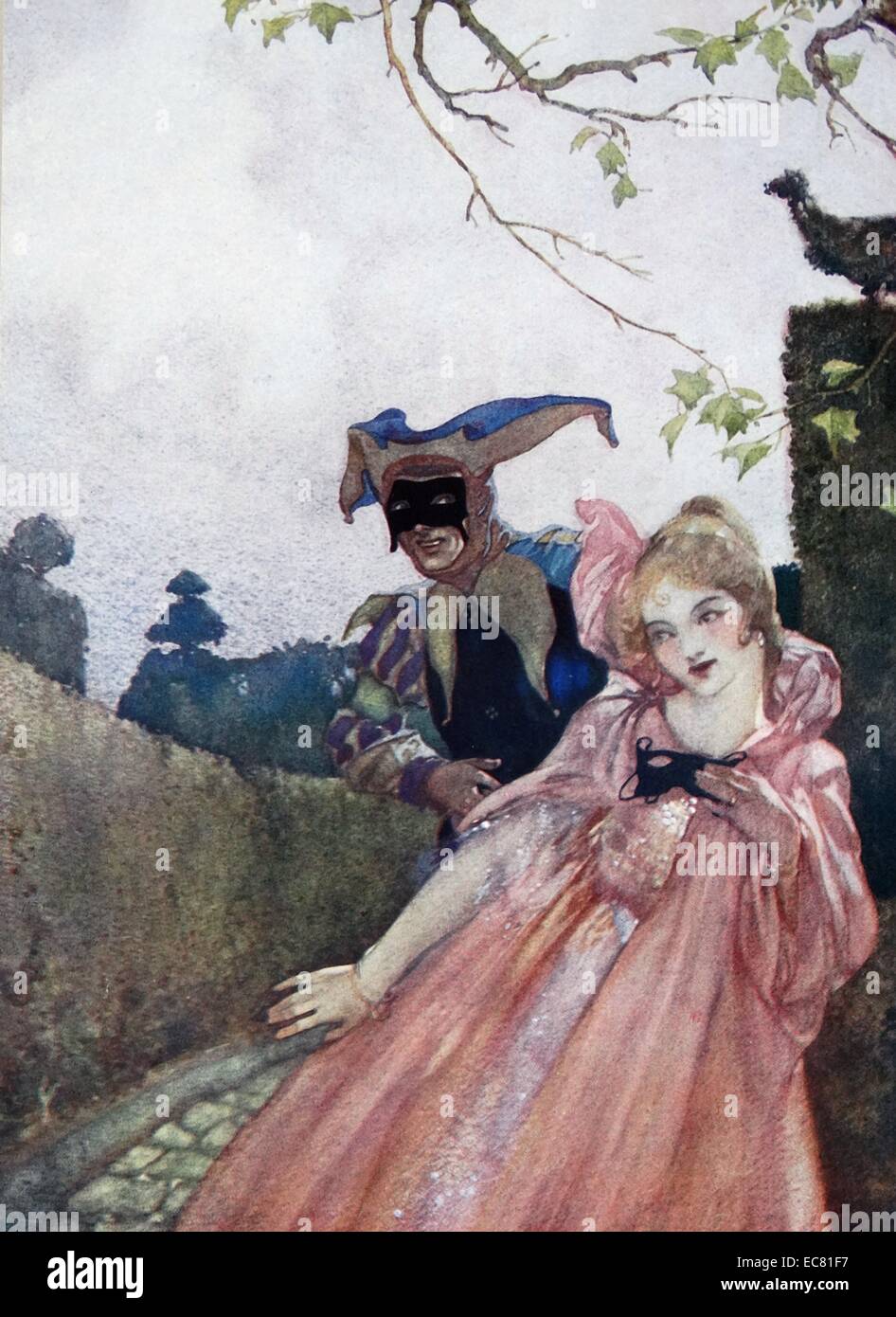 Les artilleurs de la marine britannique en action pendant la Première Guerre mondiale. Au-dessus d'eux est l'esprit de l'amiral Nelson et les navires de la bataille de Trafalgar. Banque D'Images