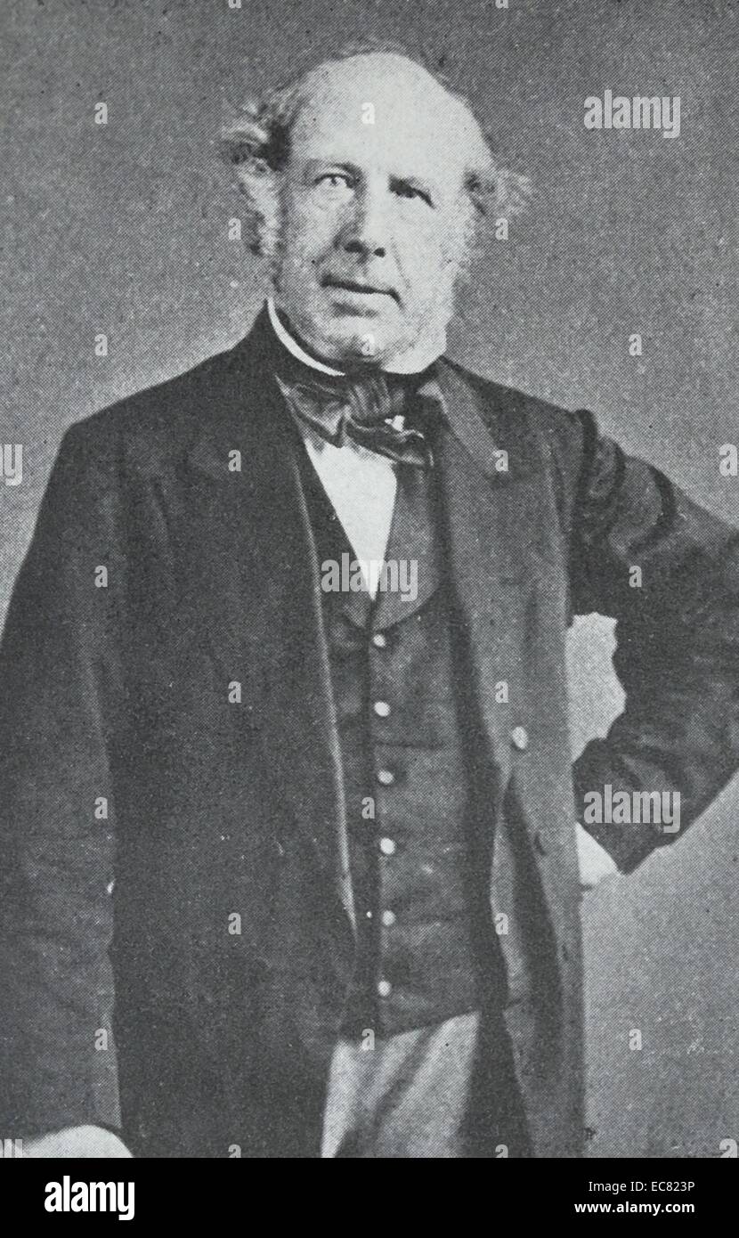 William Sharpey (1 avril 1802 - 11 avril 1880) était un anatomiste et physiologiste écossais. Sharpey a été nommé à la chaire d'anatomie et de physiologie de l'Université de Londres, ses conférences ont continué pendant 38 ans. Banque D'Images