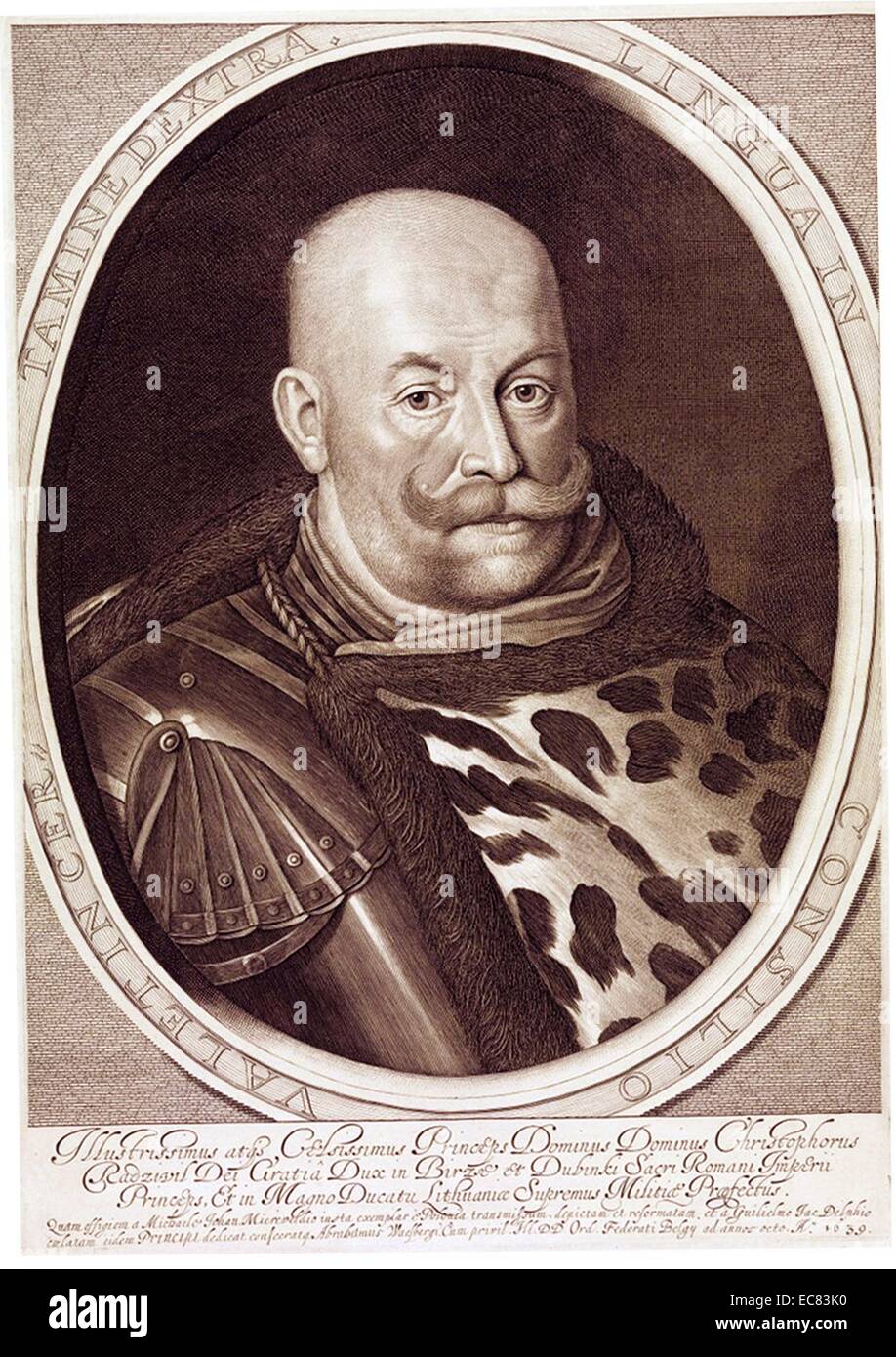 Christoph Radziwi ?l (1585-1640) noble polono-lituanien Banque D'Images