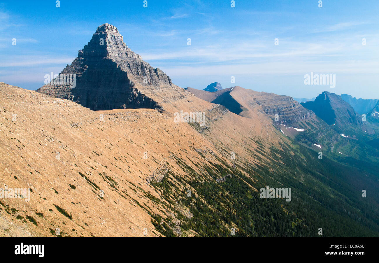 Continental Divide, Glacier National Park, Montana, USA Photo Stock - Alamy