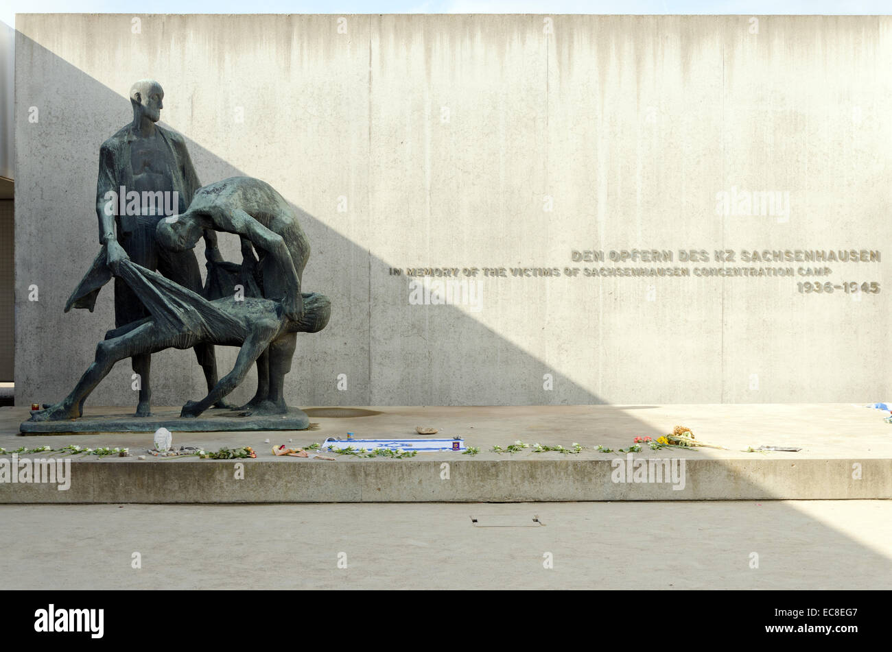 ORANI-SACHSENHAUSEN ENBURG, ALLEMAGNE - 28 SEPTEMBRE : Sachsenhausen crématorium Memorial le 28 septembre 2013 à Oranienburg. La société Abo Banque D'Images