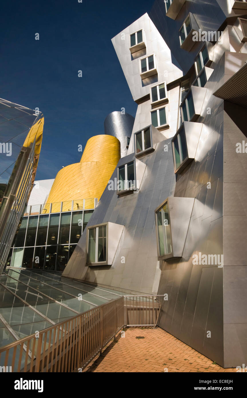 USA, Massachusetts (MA), Cambridge, Massachusetts Institute of Technology (MIT), Ray et Maria Stata center, Building 32, Banque D'Images