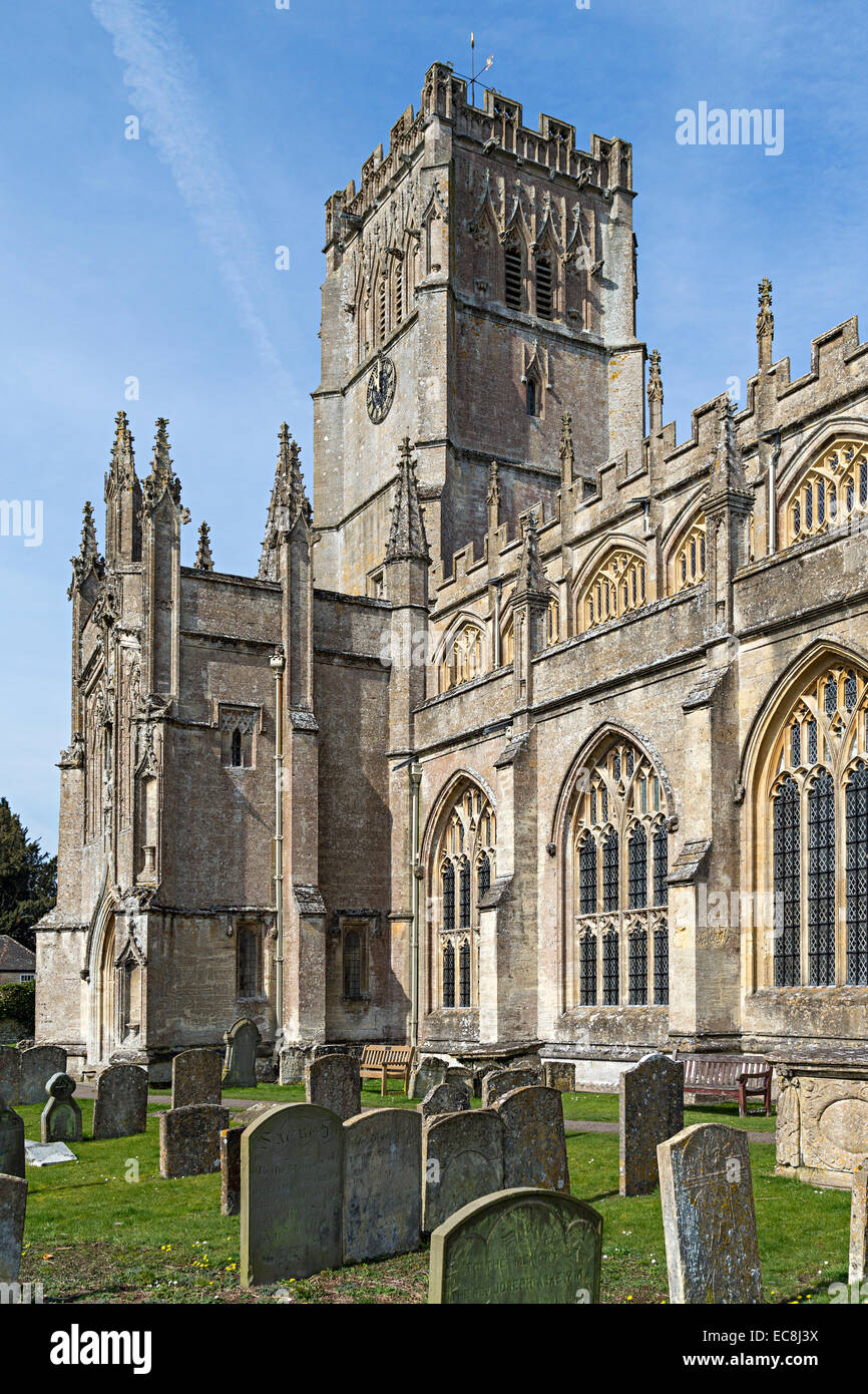 Saint Pierre et Saint Paul church, Northleach, Oxfordshire, Cotswolds, Royaume-Uni Banque D'Images