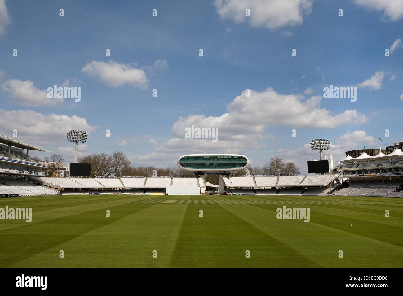 Le Lords Cricket Ground Banque D'Images