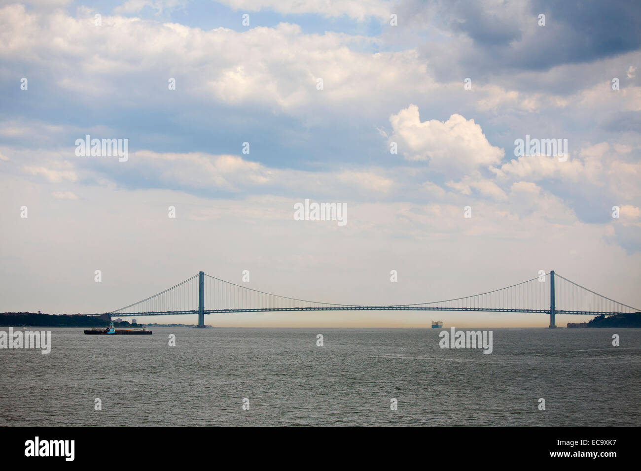 Verrazano Narrows Bridge, New York, USA, Amérique Latine Banque D'Images