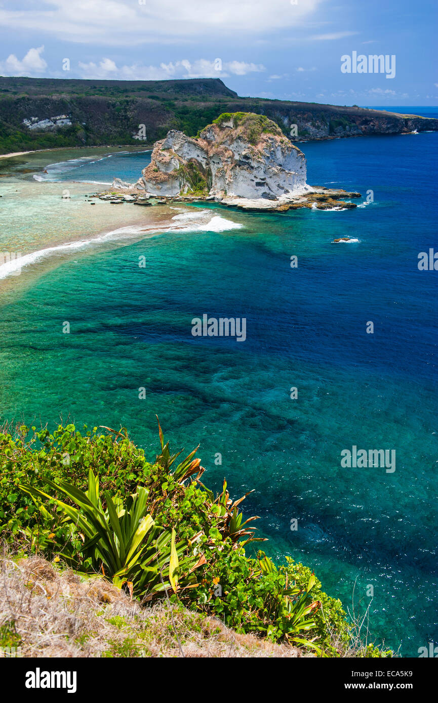 L'île Bird, Saipan, Mariannes du Nord Banque D'Images