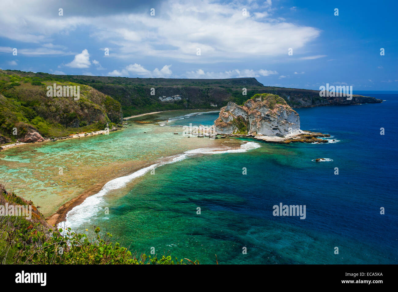 L'île Bird, Saipan, Mariannes du Nord Banque D'Images