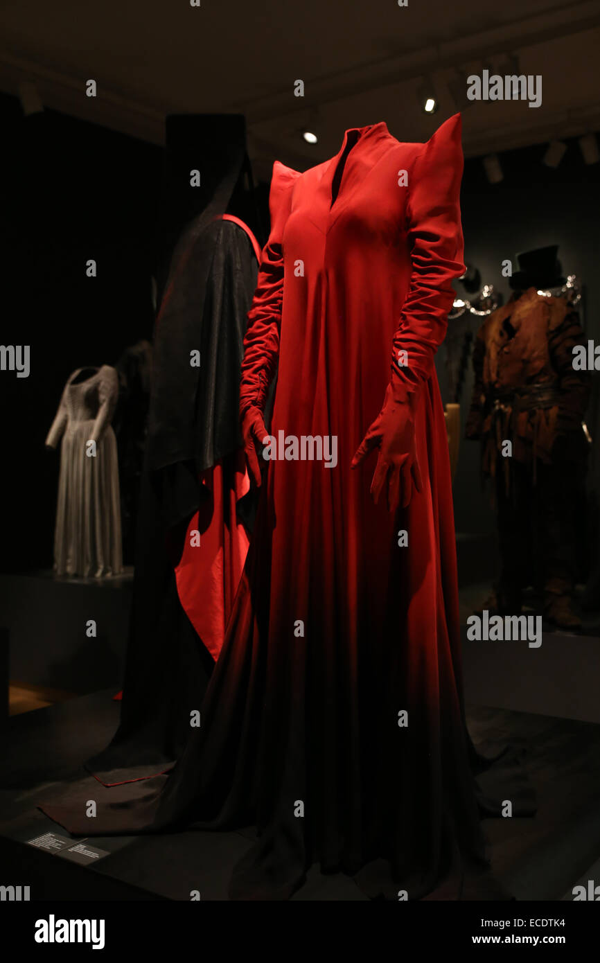 Costumes de théâtre rouge Banque D'Images