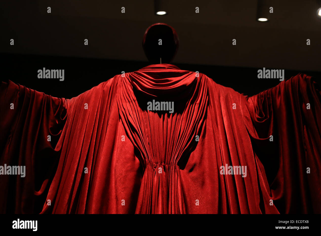 Costumes de théâtre rouge Banque D'Images