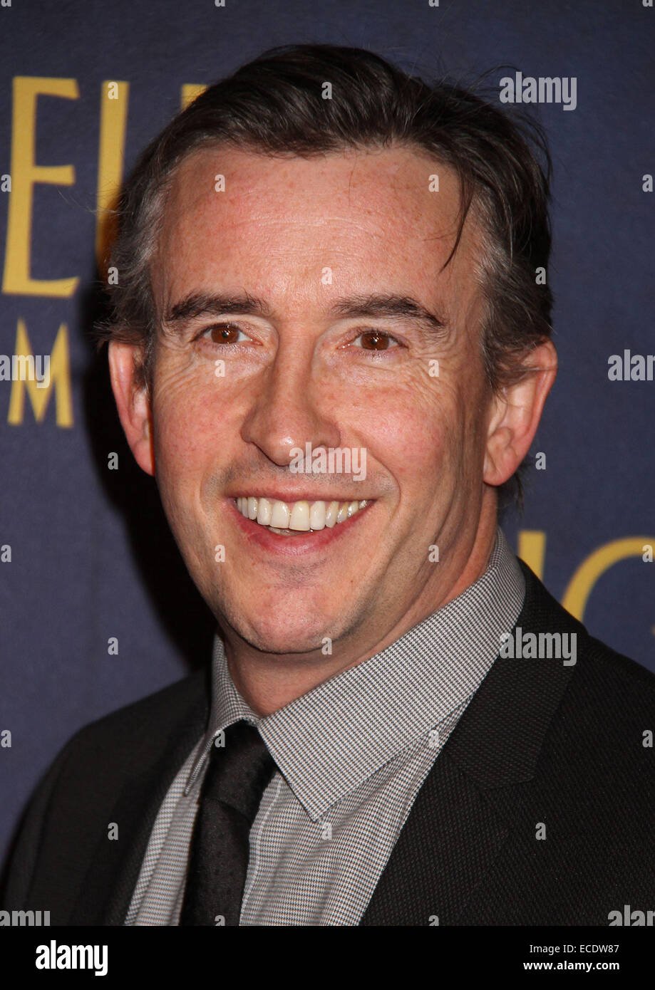 New York, New York, USA. Dec 11, 2014. Acteur Steve Coogan assiste à la première de New York 'La Nuit au musée : Secret de la tombe" tenu à la Ziegfeld Theatre. Credit : Nancy Kaszerman ZUMAPRESS.com/Alamy/Live News Banque D'Images