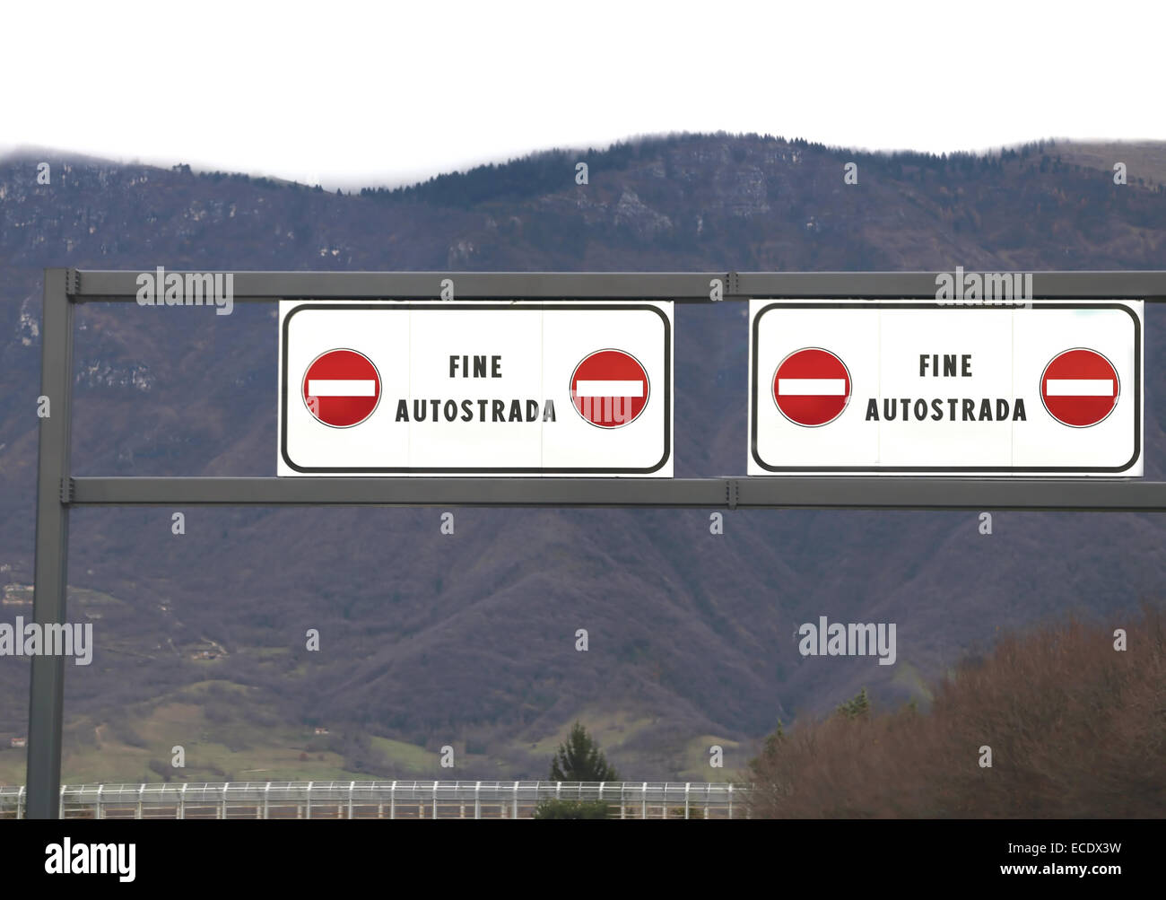 Autoroute italienne Banque de photographies et d’images à haute