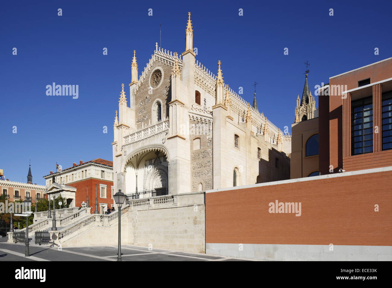 San Jeronimo de la vraie Église, Madrid, Espagne Banque D'Images