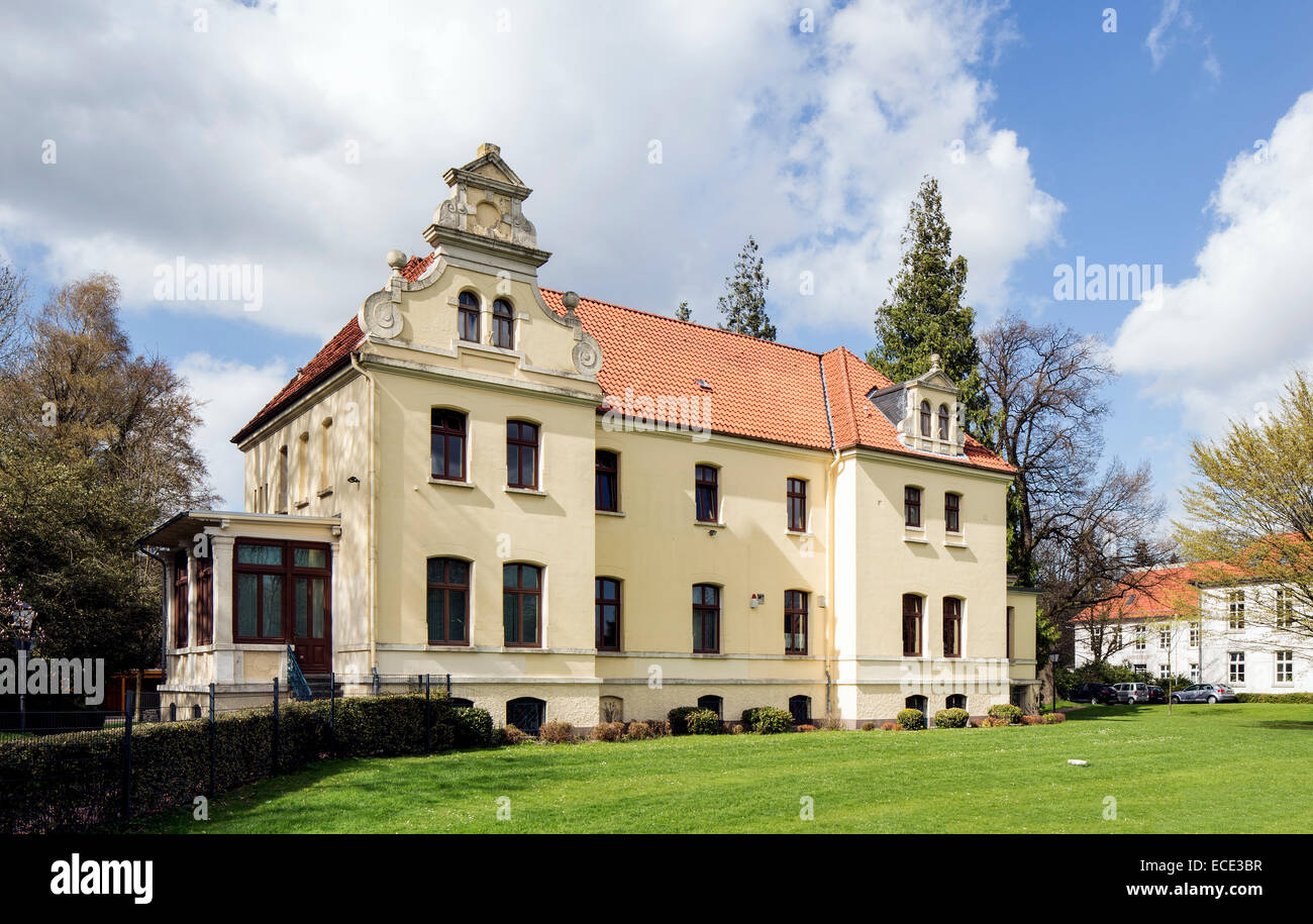 Schlösschen gouvernement palais présidentiel dans le quartier du château, Aurich Aurich, Frise orientale, Basse-Saxe, Allemagne Banque D'Images