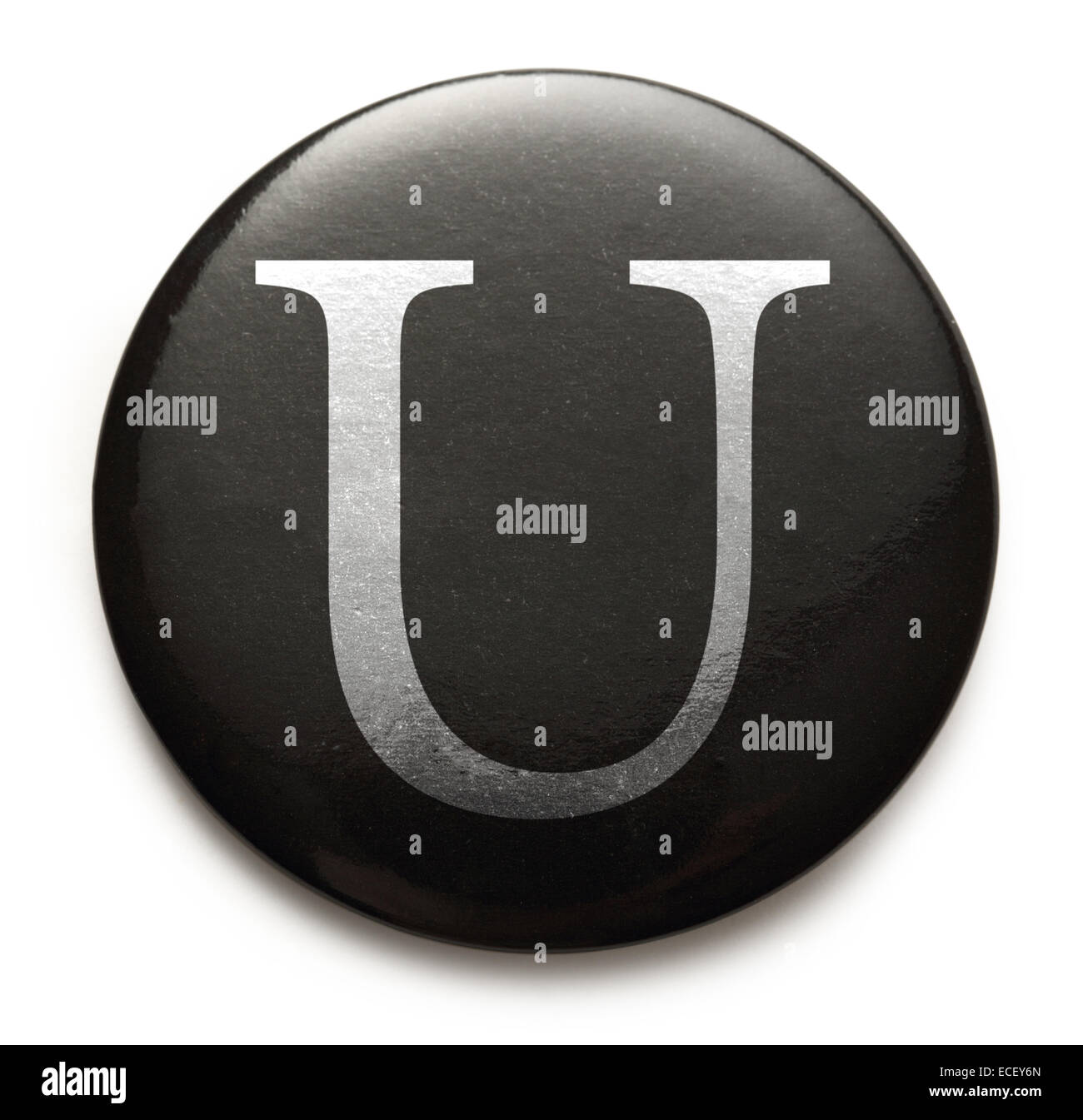 Capital unique Amérique lettre U Banque D'Images