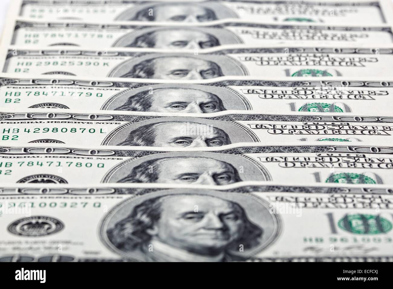 Les dollars américains, un arrière-plan Banque D'Images