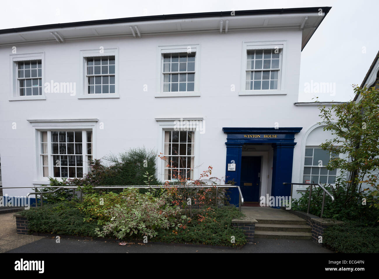 Winton House office s'inscrire dans le centre de Stratford, dans le Warwickshire, Royaume-Uni Banque D'Images