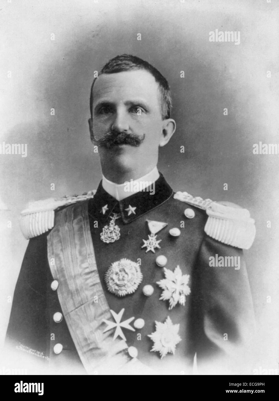 Victor Emmanuel III, roi d'Italie, 1869-1947, vers 1914 Banque D'Images
