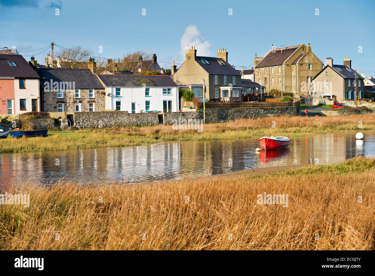 Aberffraw Anglesey au nord du Pays de Galles UK Banque D'Images