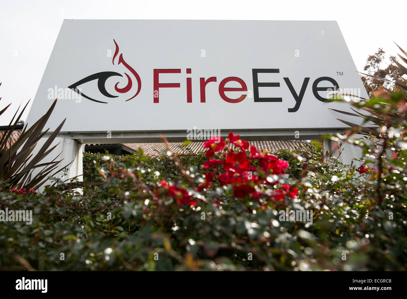 Le quartier général de la sécurité informatique software maker FireEye. Banque D'Images