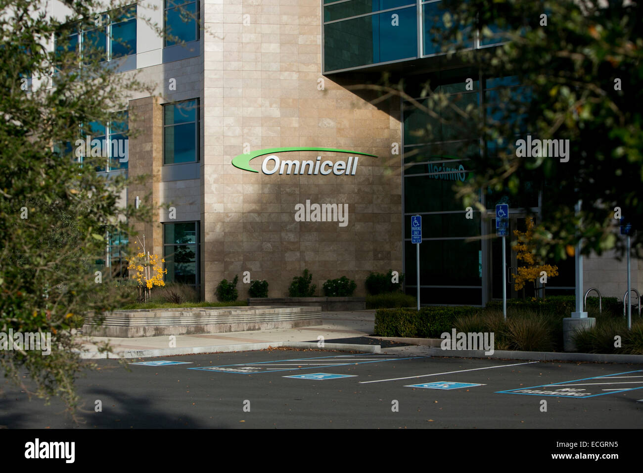 Le siège de la technologie des soins de bouilloire Omnicell. Banque D'Images