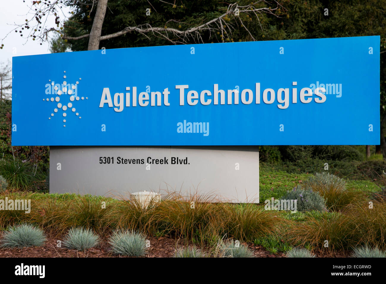 Le campus de l'administration centrale Agilent Technologies. Banque D'Images