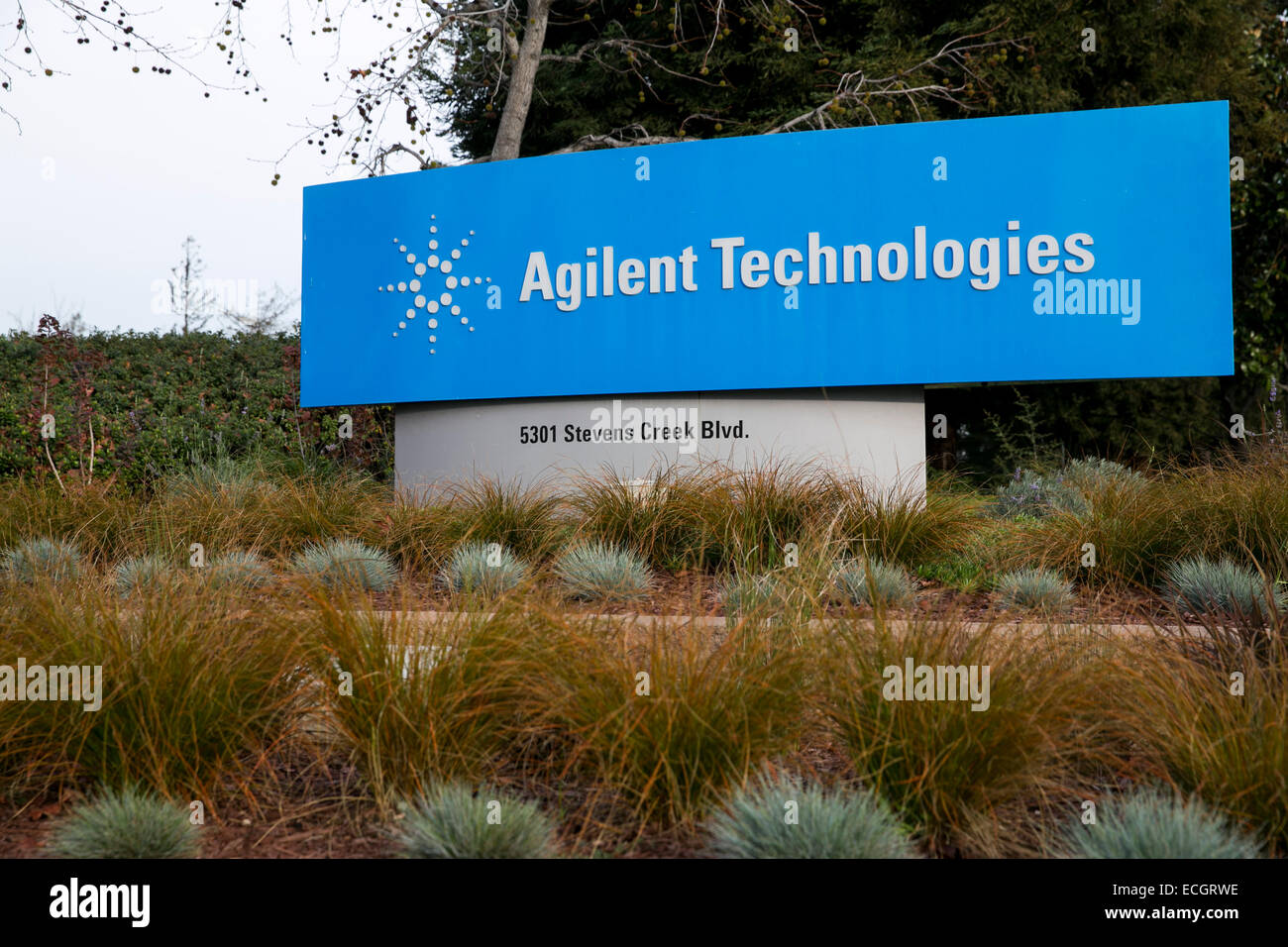Le campus de l'administration centrale Agilent Technologies. Banque D'Images