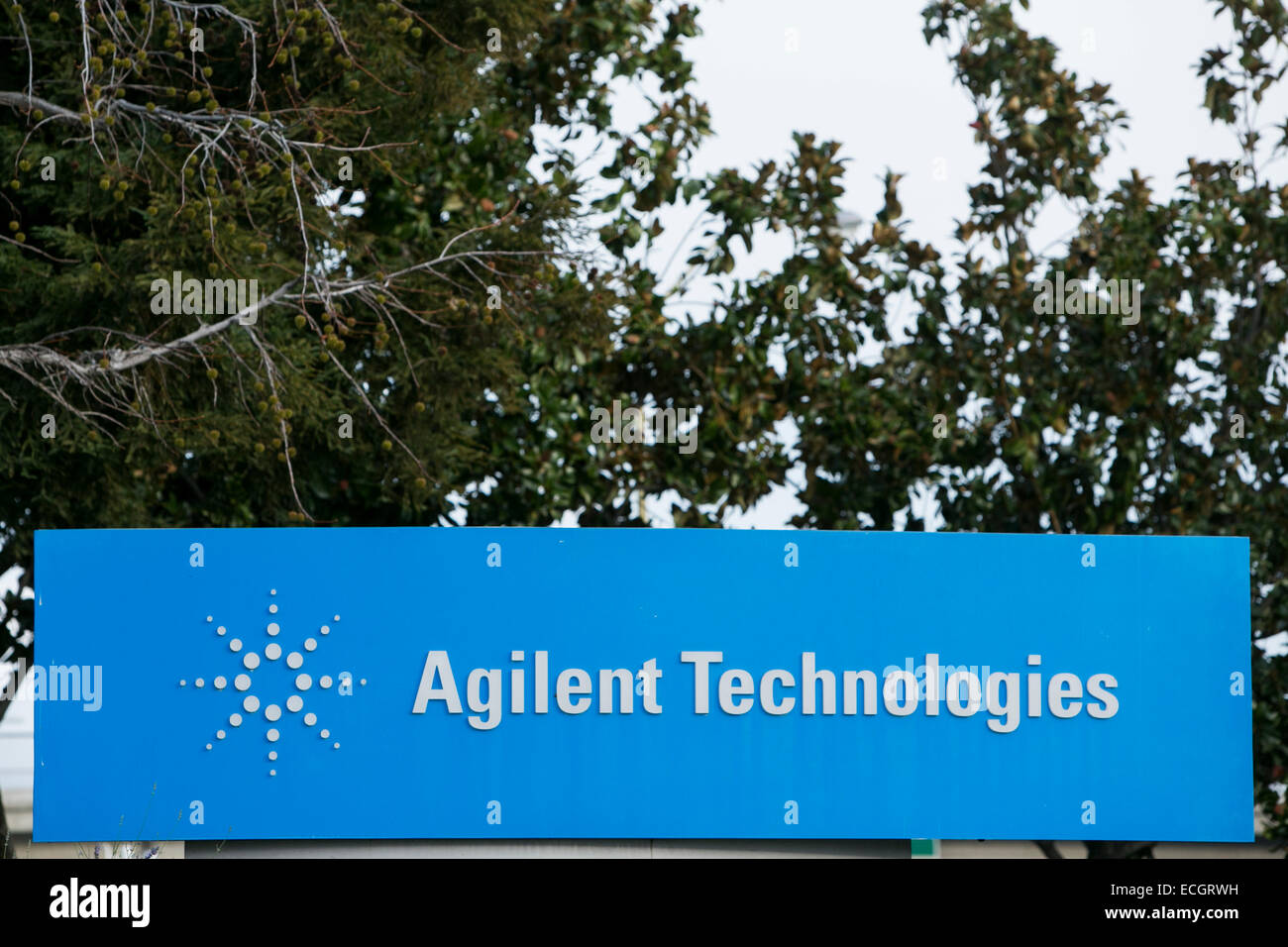 Le campus de l'administration centrale Agilent Technologies. Banque D'Images