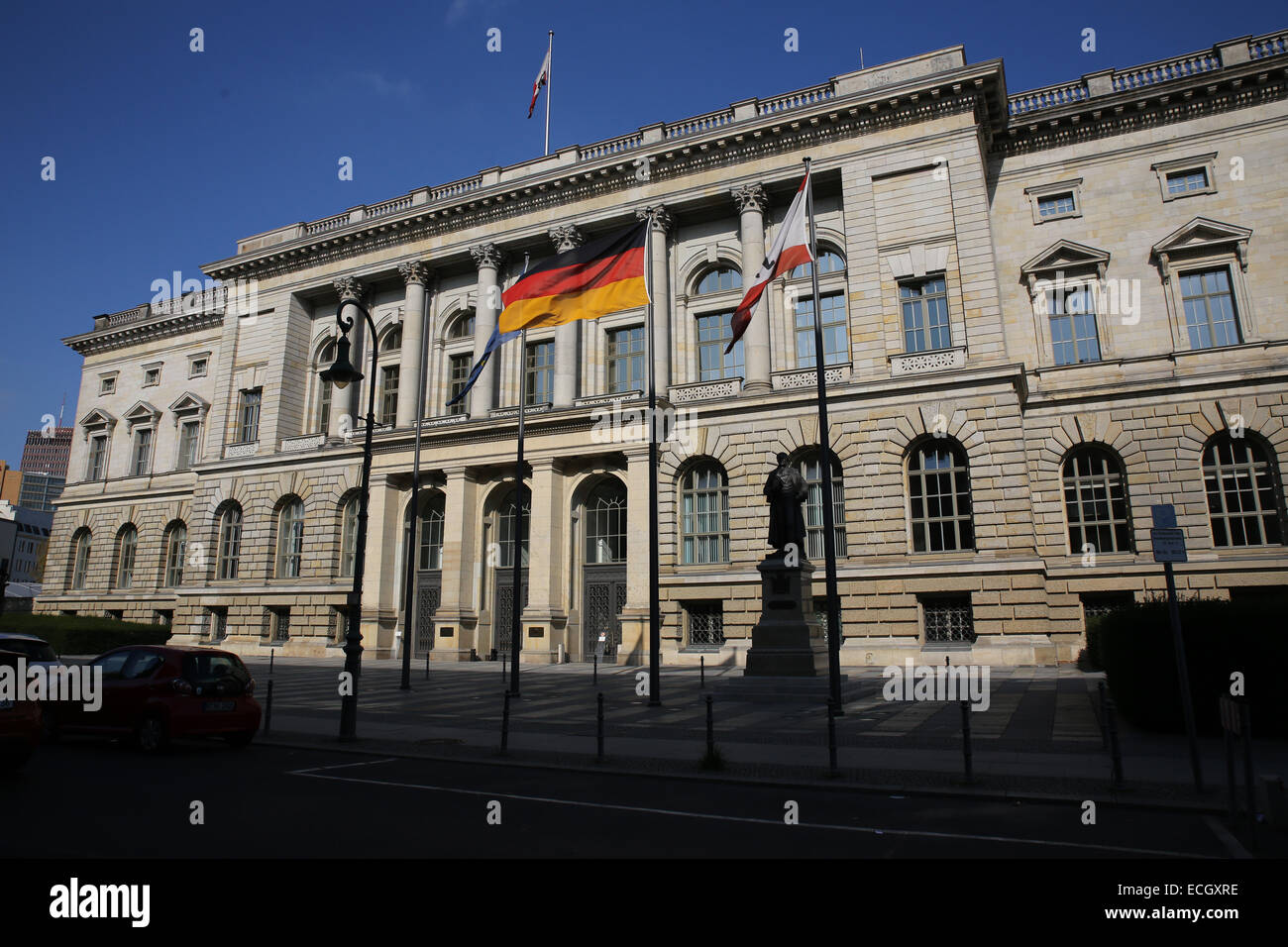 Abgeordnetenhaus de Chambre des Représentants de Berlin Banque D'Images