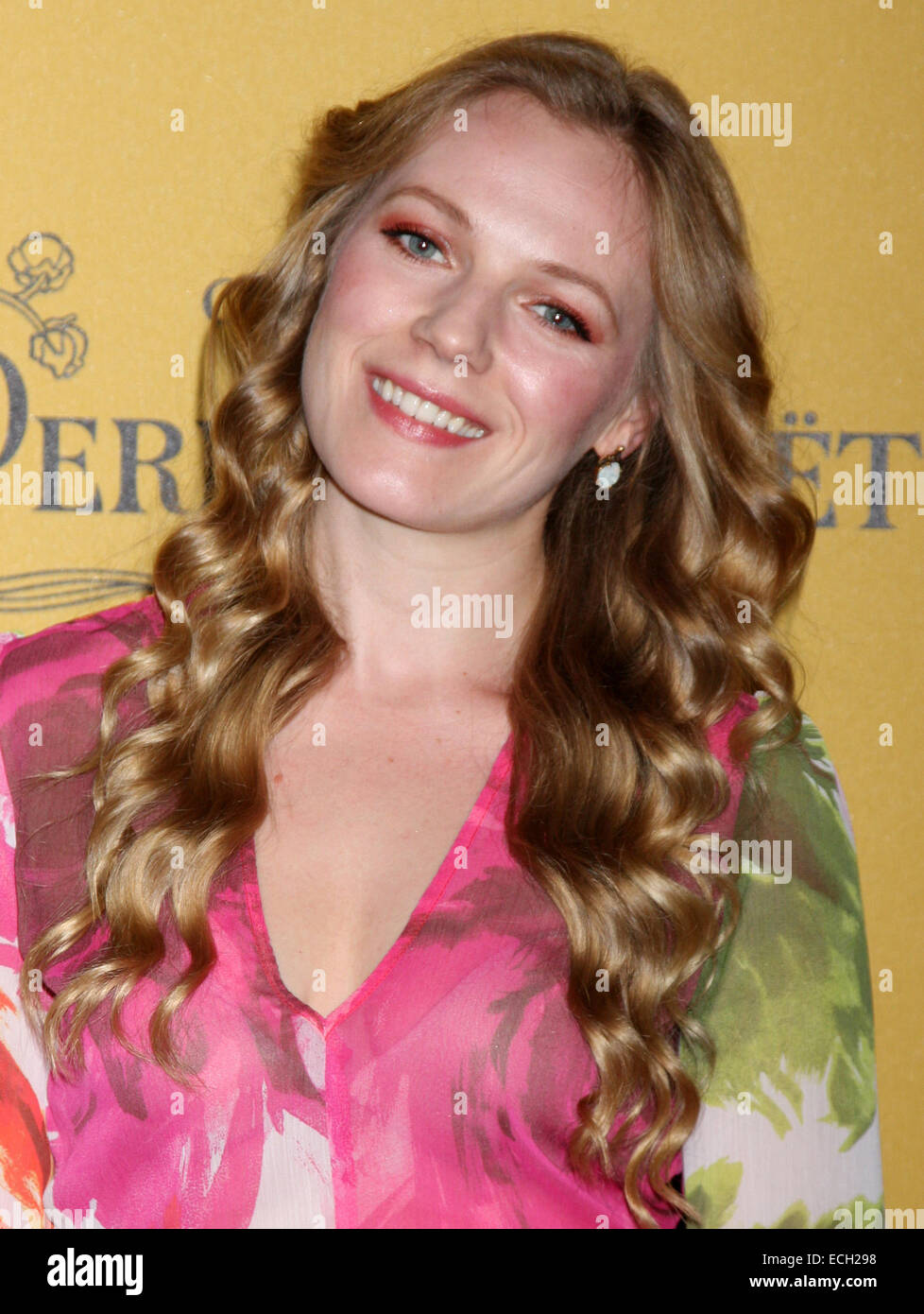 Women in Film Crystal  + Lucy Awards 2014 tenue au Century Plaza Hotel - Arrivées en vedette : Emma Bell Où : Century City, California, United States Quand : 11 Juin 2014 Banque D'Images