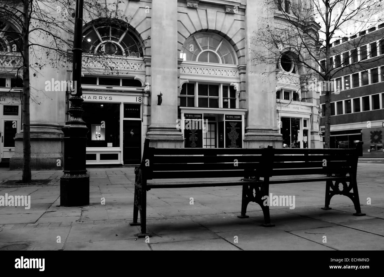 Exccange au Royal Square à Londres, Angleterre Banque D'Images