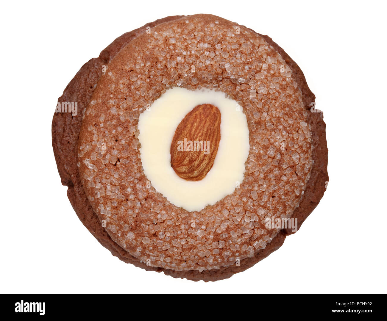 Cookies amande maison Banque D'Images