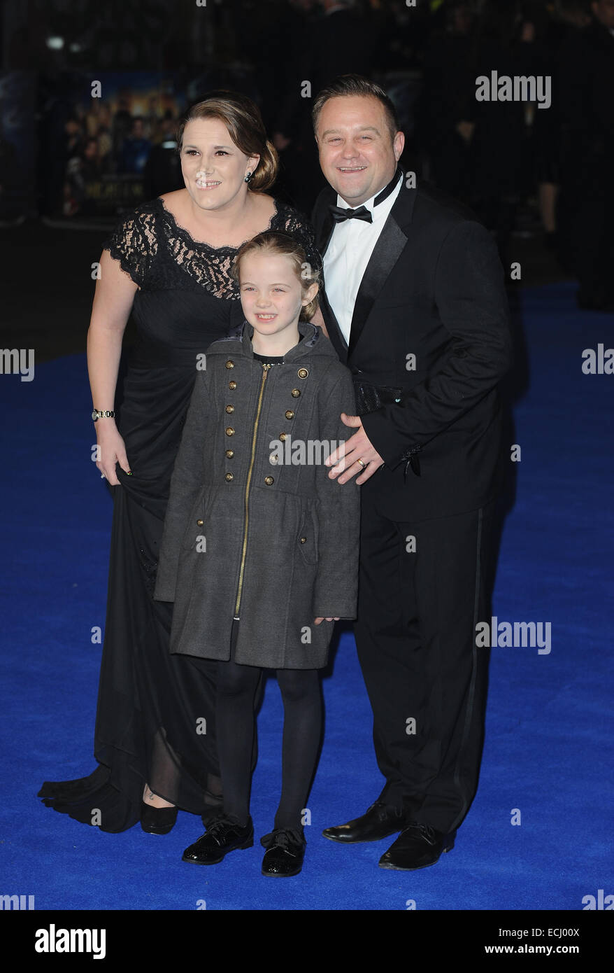 London, UK, UK. Le 15 décembre, 2014. Sam Bailey assiste à la première UK de ''La Nuit au musée : Secret de la tombe'' à l'Empire Leciester Square Crédit : Ferdaus Shamim/ZUMA/Alamy Fil Live News Banque D'Images