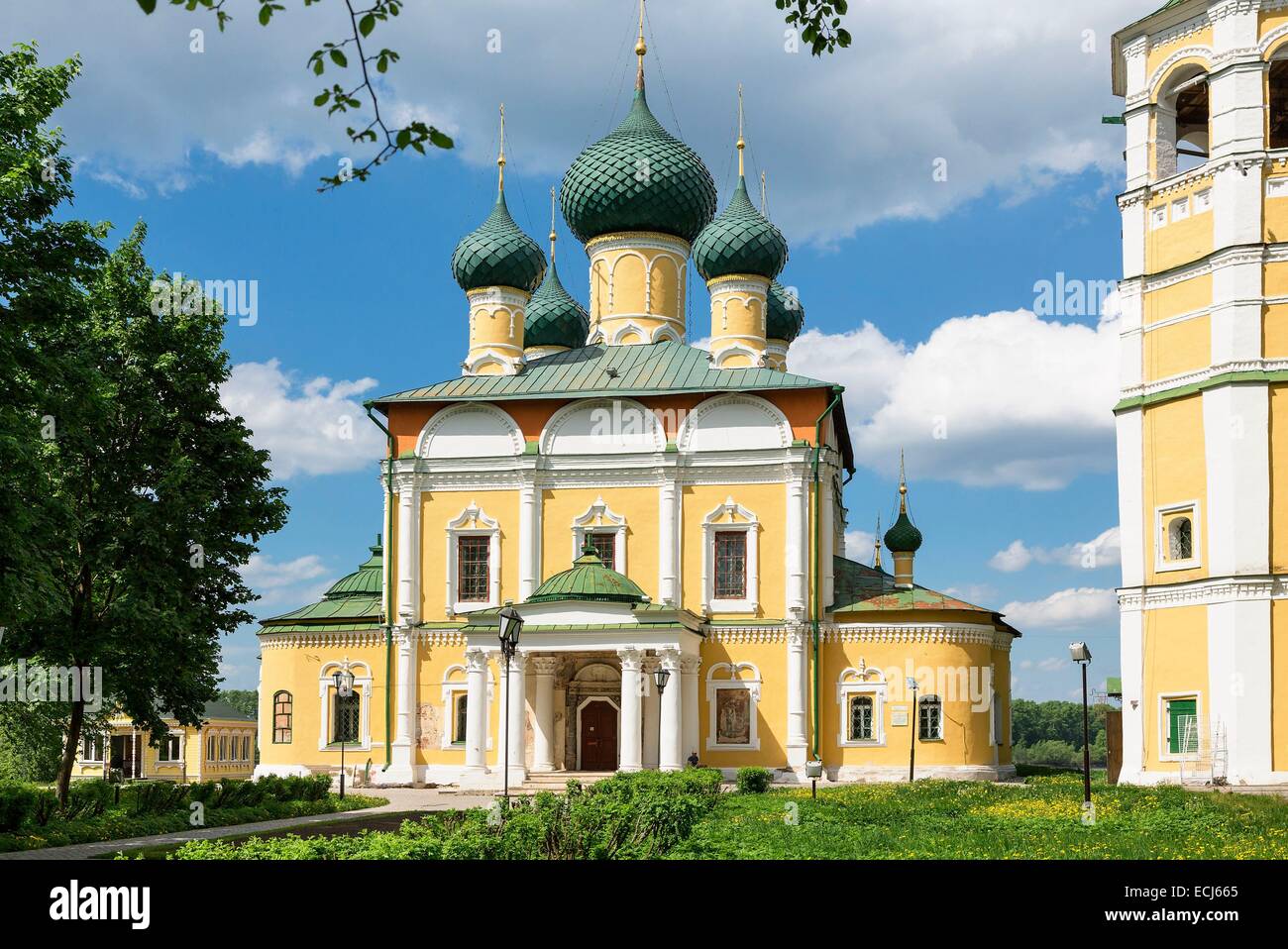 La Russie, l'anneau d'or, Cathédrale de la Transfiguration, Uglich Banque D'Images