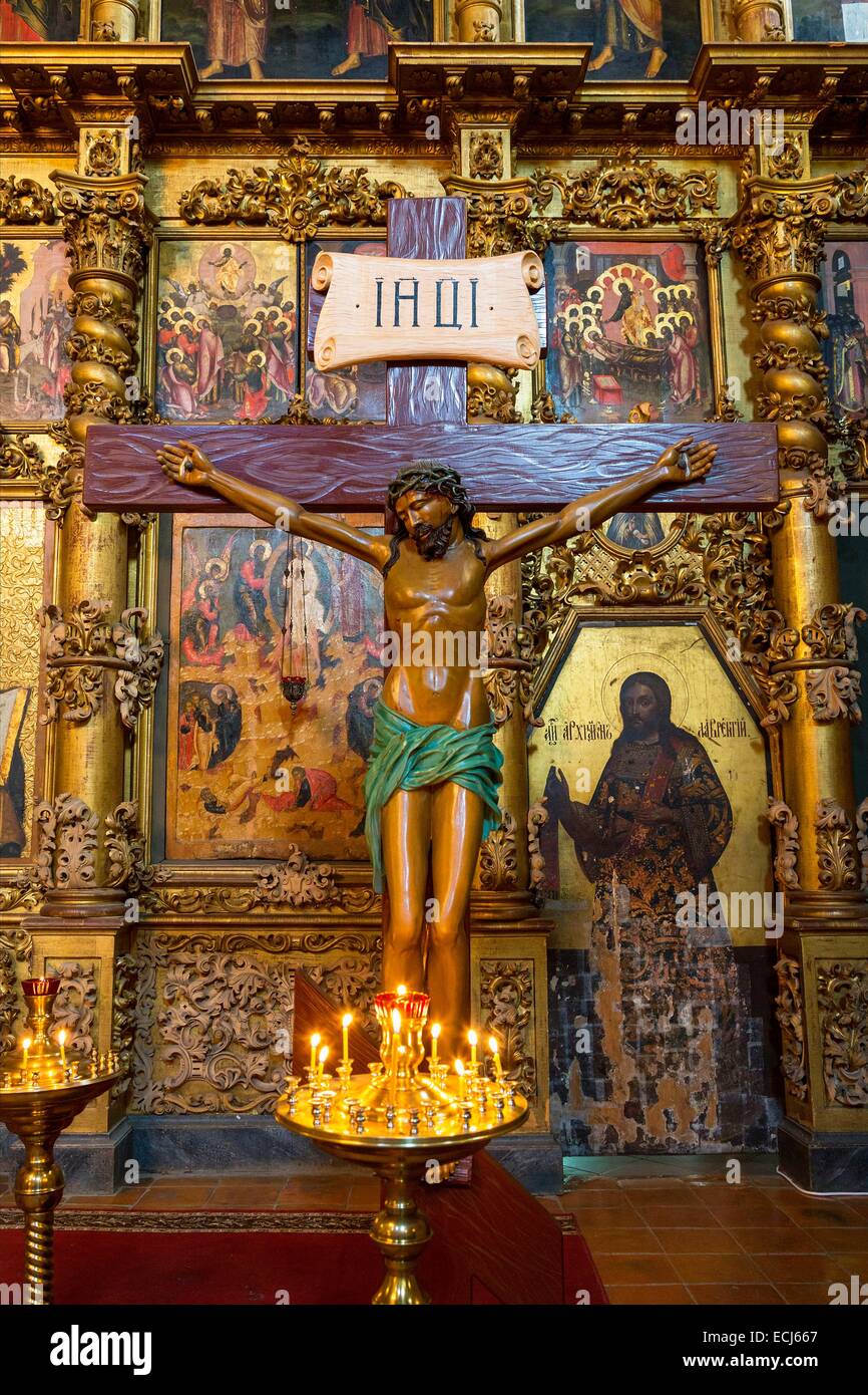 La Russie, l'anneau d'or, Cathédrale de la Transfiguration, Uglich Banque D'Images