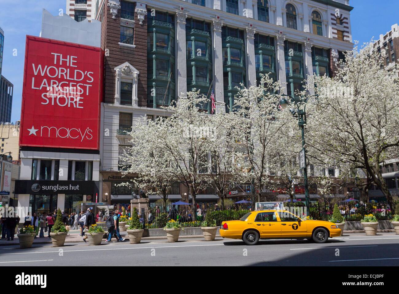 USA, New York, Manhattan, Midtown, Macy's department store Banque D'Images