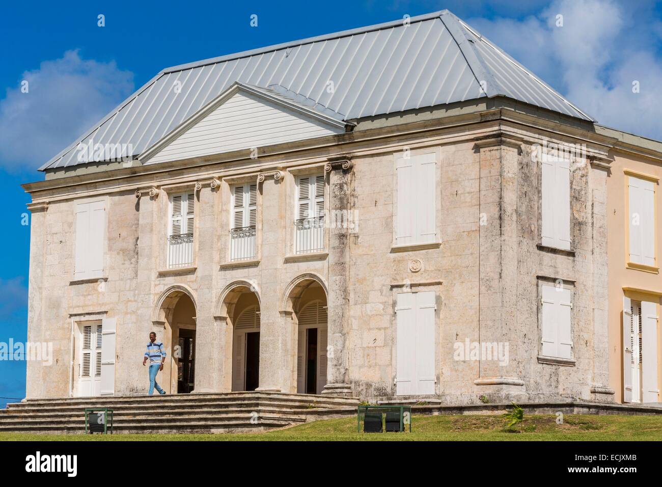 La France Guadeloupe Marie Galante Grand Bourg Chateau De Murat Habitation Murat Est Un Ancien Domaine Sucrier Fonde Au Debut Du 19eme Siecle Qui A Ete Le Plus Grand En Guadeloupe Maison