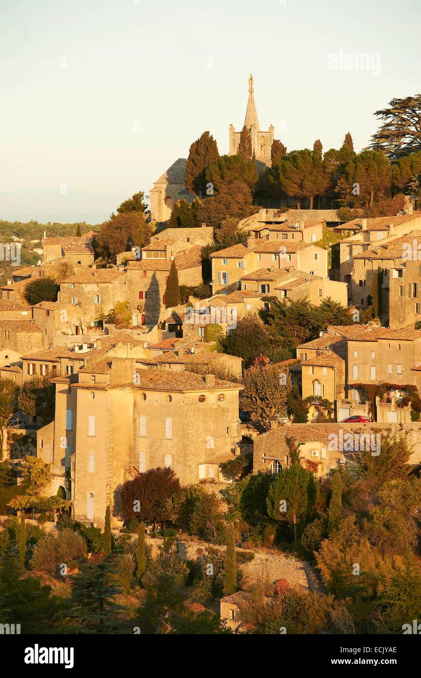 La France, Vaucluse, Le Parc Naturel Régional du Luberon (Parc Naturel Régional du Luberon), Bonnieux Banque D'Images